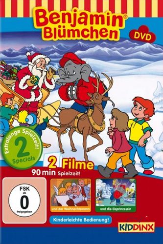 DVD Benjamin Blümchen und der Weihnachtsmann + und die Eisprinzessin NEU & OVP