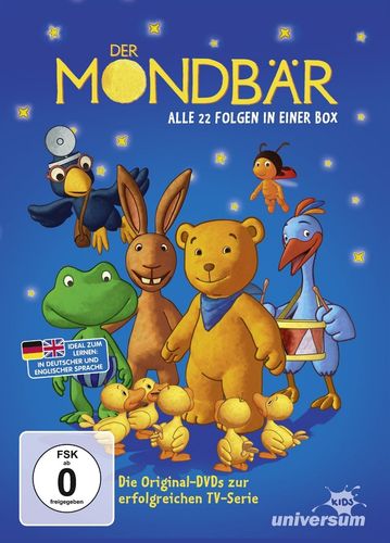 DVD Der Mondbär Collection Box 1  1 2 3 Folge Episode  1 - 22 TV-Serie OVP & NEU