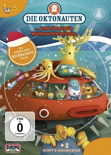 DVD Die Oktonauten und die große Weihnachtsrettung X-Mas TV-Serie OVP & NEU