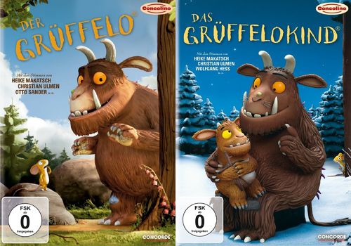 DVD Der Grüffelo Kinofilm 1 + 2 Das Grüffelokind  NEU & OVP