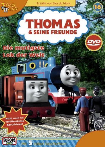 DVD Thomas und seine Freunde 16 Die mutigste Lok der Welt TV-Serie 5 Folgen OVP NEU