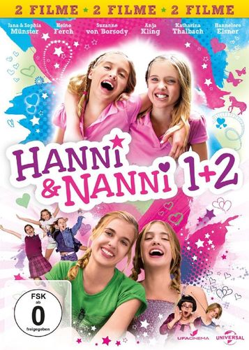DVD Hanni und Nanni Kinofilm 1 + 2 Film 2x DVDs in Box NEU & OVP