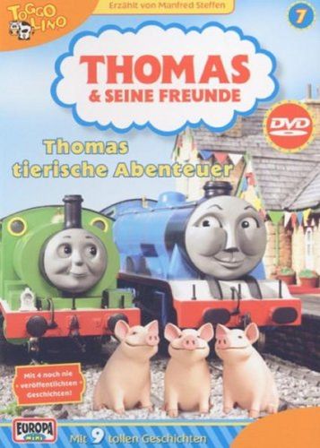 DVD Thomas und seine Freunde 07 7 Thomas tierische Abenteuer TV-Serie 9 Folgen OVP NEU