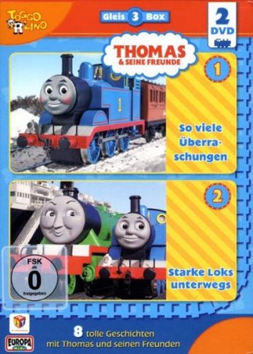 DVD Thomas und seine Freunde 2er Box Die Gleis-Box 3 TV-Serie 12+13 OVP & NEU