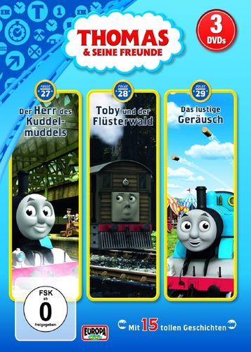 DVD Thomas und seine Freunde 3er Box 4 TV-Serie 27+28+29 OVP & NEU