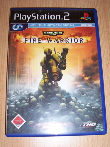 PlayStation 2 PS2 Spiel - Warhammer 40.000 - Fire Warrior  USK 18 komplett + Anleitung gebr.