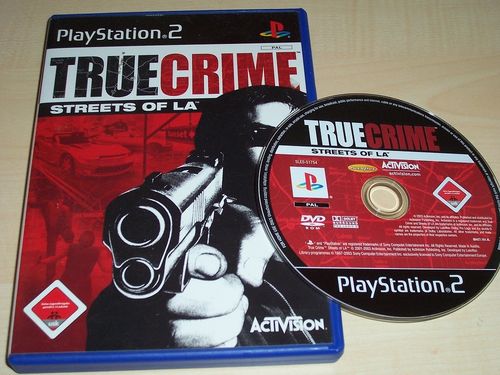 PlayStation 2 PS2 Spiel - True Crime 1 - Streets of LA  USK 18 komplett ohne Anleitung gebr.