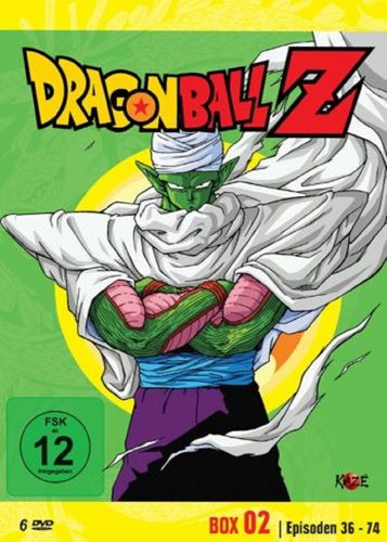 DVD Dragonball Z - Box 02 2 Die Namek Saga  mit Episoden 36-74 TV-Serie 6 DVDs  FSK 12  NEU & OVP