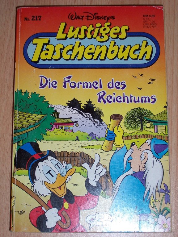 Walt Disneys Lustiges Taschenbuch LTB 217 "Die Formel des Reichtums" 1996 