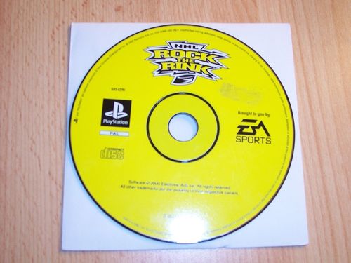 PlayStation 1 PS1 Spiel - NHL - Rock the Rink 2000 Eishockey EA Sports PSone USK 0  - nur CD  gebr.