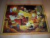 Carl Barks Ölgemälde Poster 42x33,5 cm - im Geldspeicher - aus Donald Duck Sonderheft 162