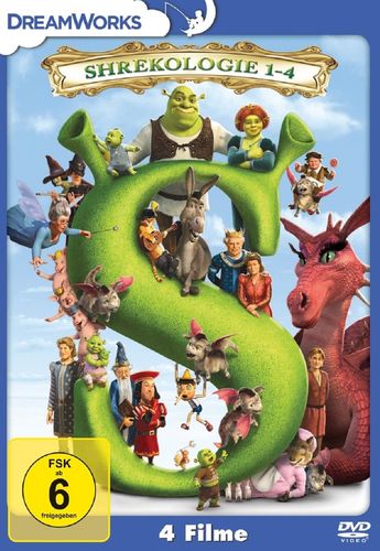 DVD Shreck Shrekologie 1 2 3 4 Die komplette Box NEU & OVP