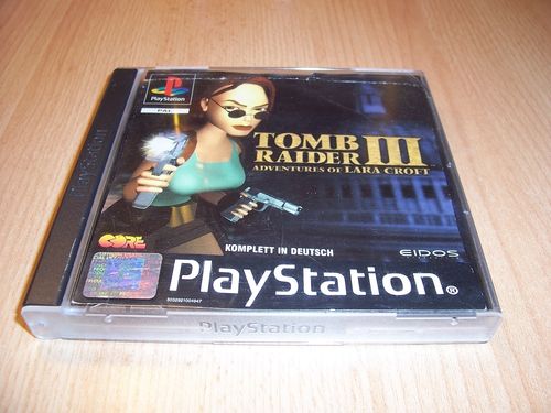 PlayStation 1 PS1 Spiel - Tomb Raider 3 III PSone PSX USK 12 - komplett ohne Anleitung gebr.