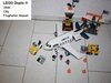 LEGO ® Duplo Set 7840 - City Flughafen mit großem Flugzeug Airport + Figur 2005 gebr.